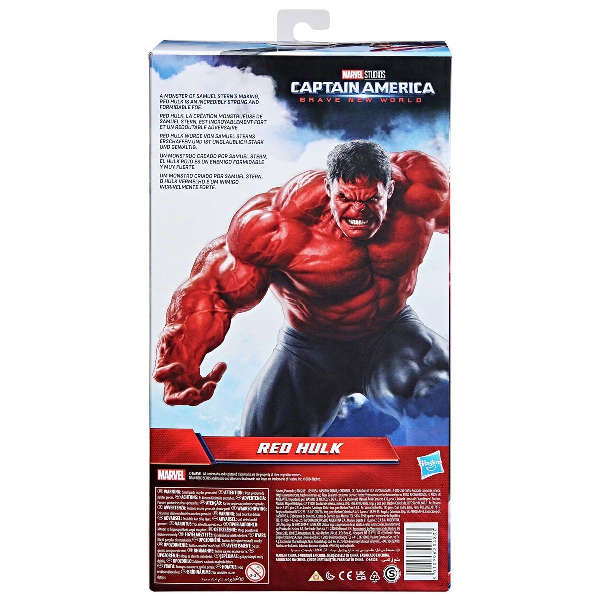 Marvel Red Hulk Titan Deluxe Figure