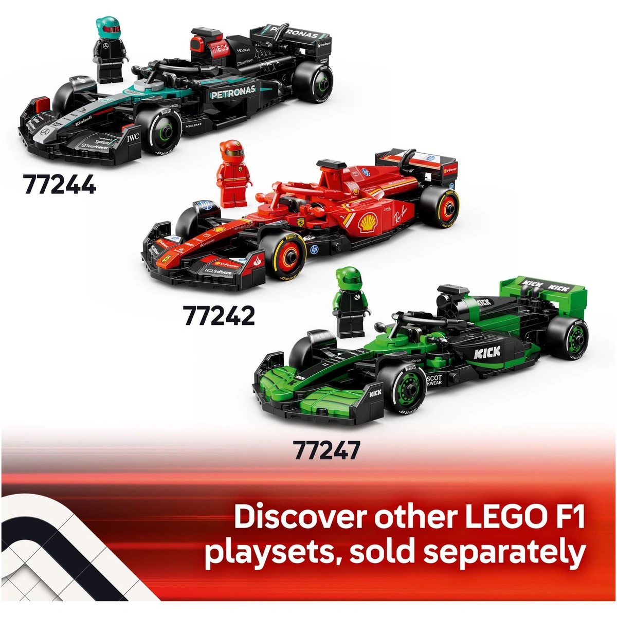 LEGO Speed Champions Mercedes-AMG  F1 W15 Race Car Toy 77244