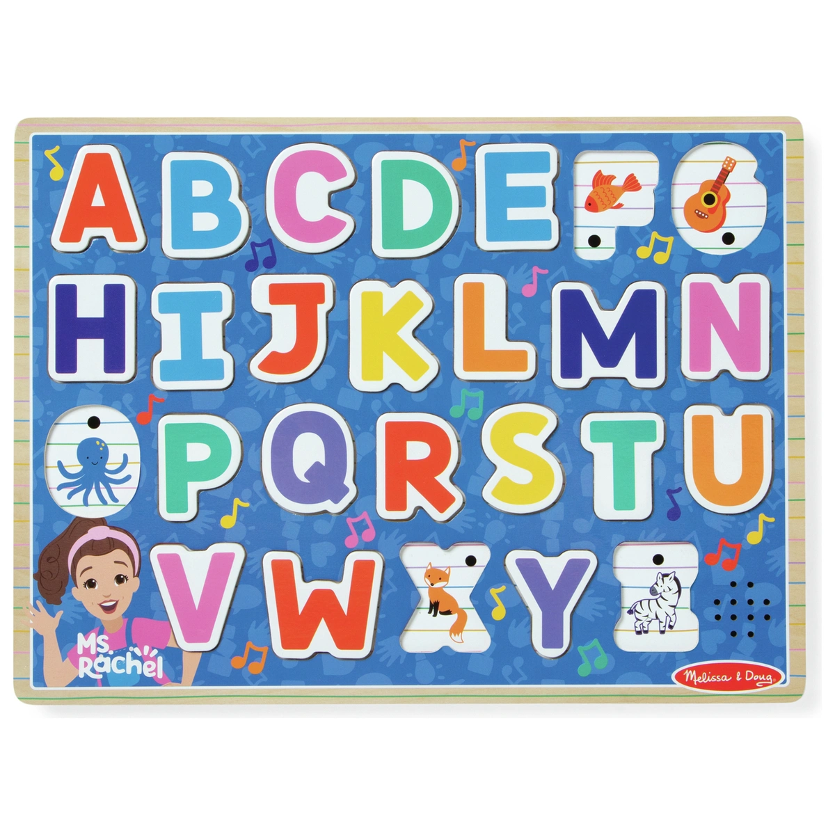 Melissa & Doug Ms.Rachel Alphabet Phonics Puzzle