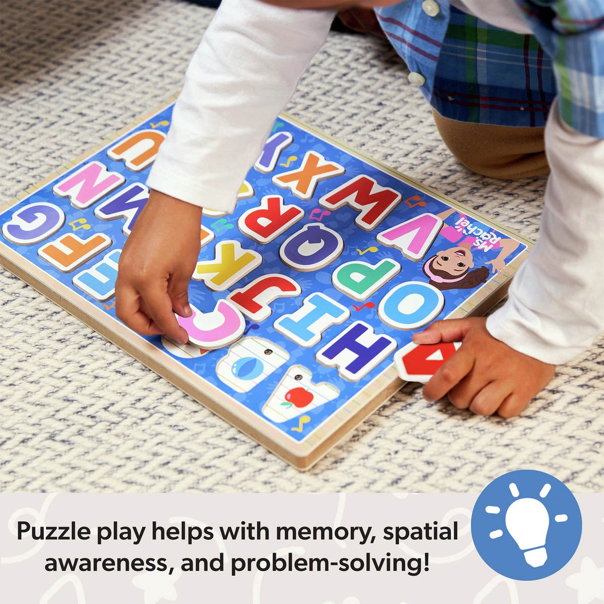 Melissa & Doug Ms.Rachel Alphabet Phonics Puzzle