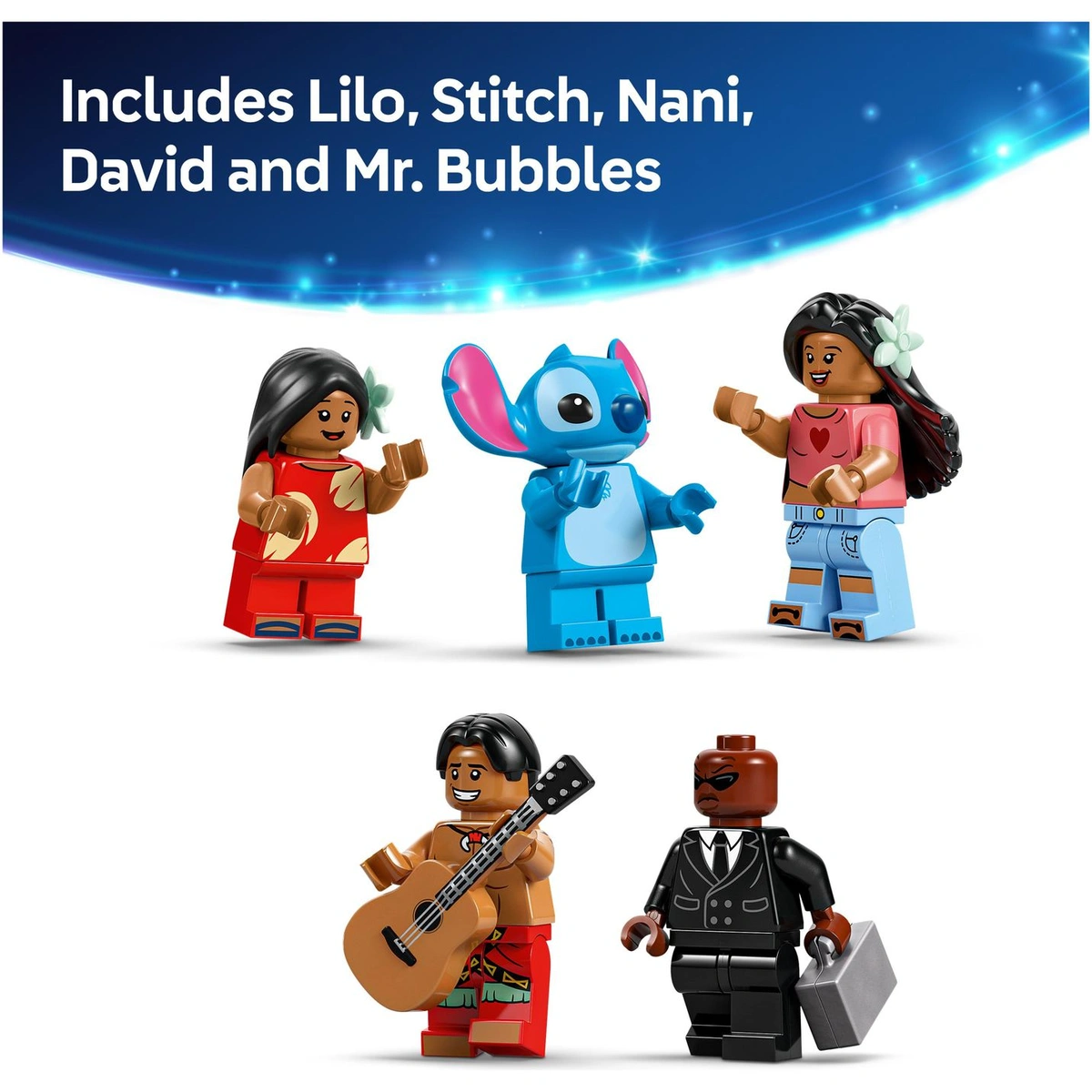 LEGO Disney Lilo and Stitch Beach House Building Toy 43268