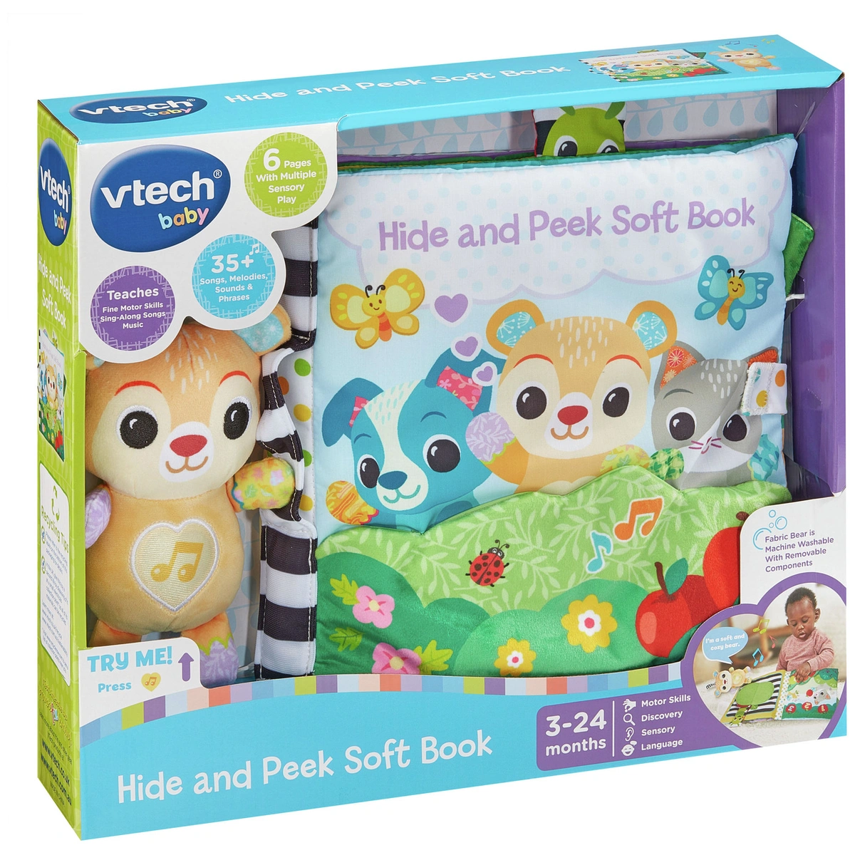 Vtech Hide And Peek Soft Book
