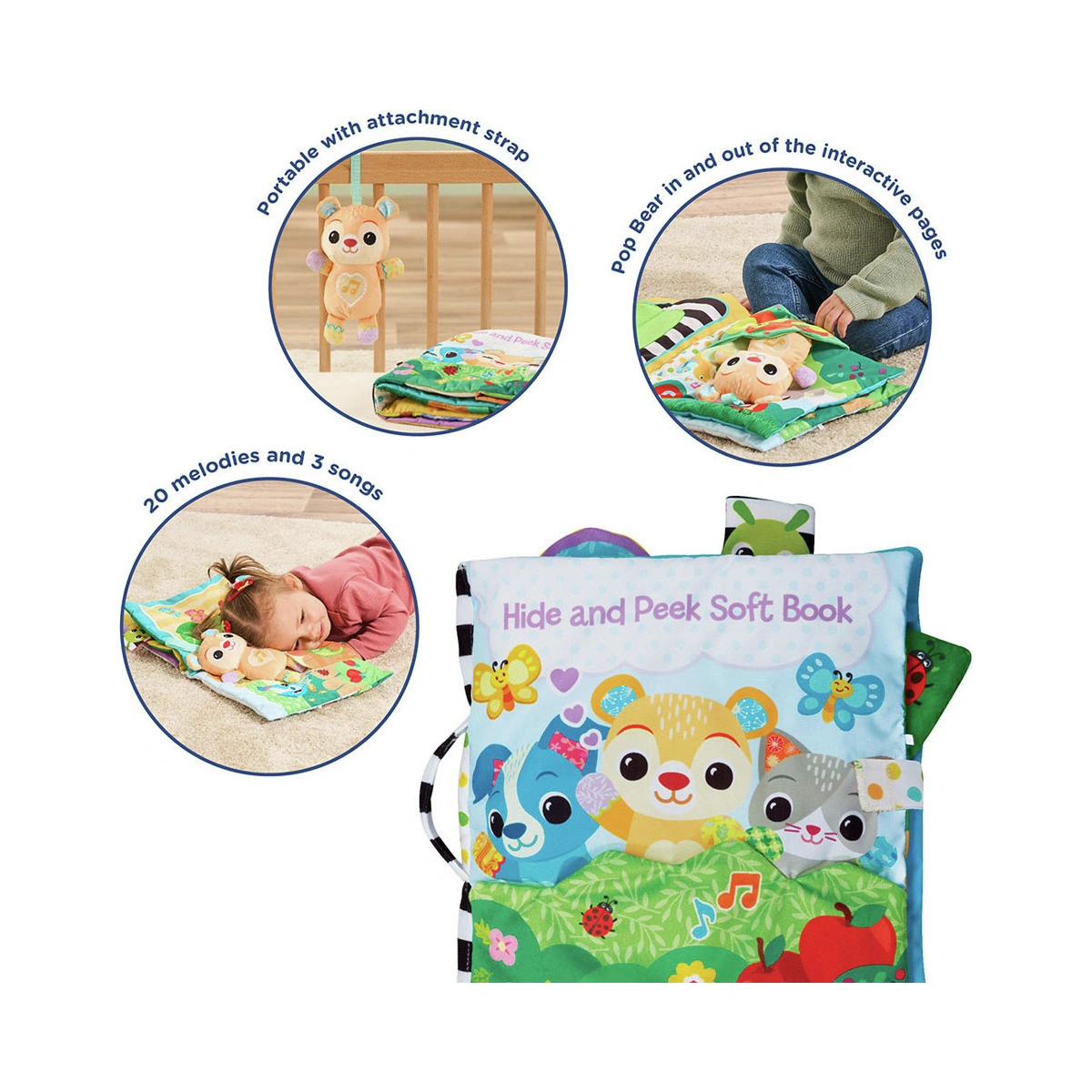 Vtech Hide And Peek Soft Book