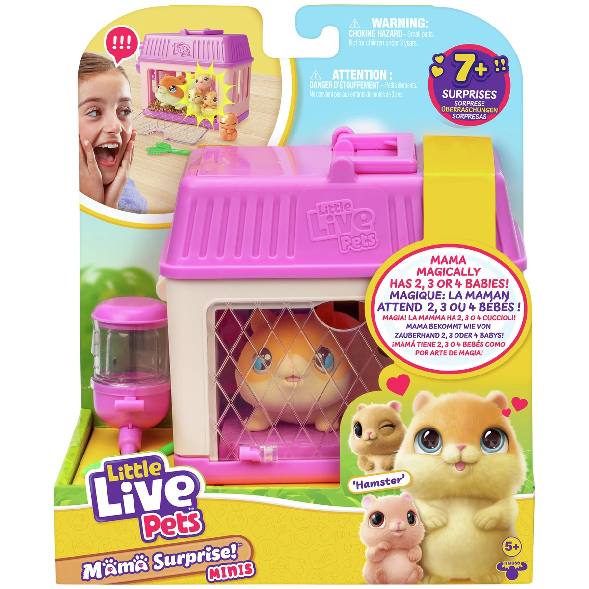 Little Live Pets Mama Surprise Minis Hamsters