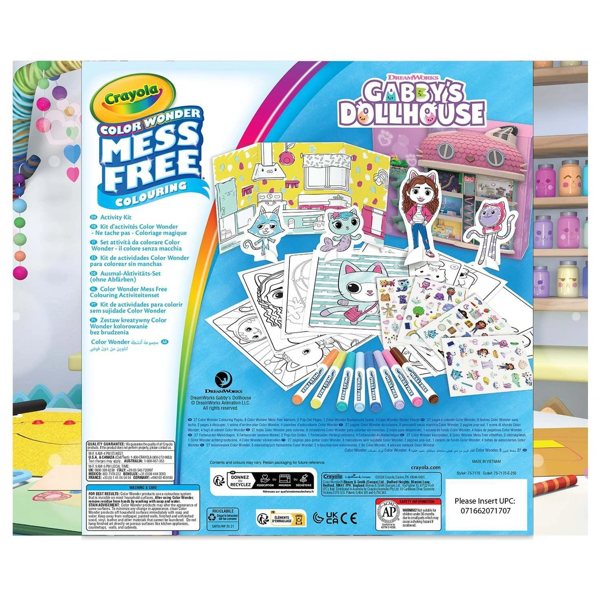 Crayola Gabby's Colour Wonder Activity Set