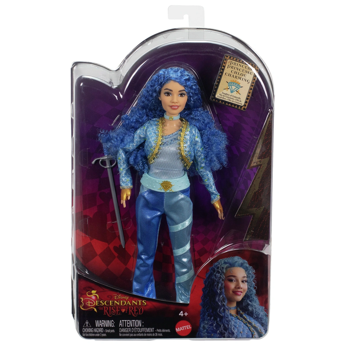 Disney Descendants: The Rise of Red Princess Chloe Doll