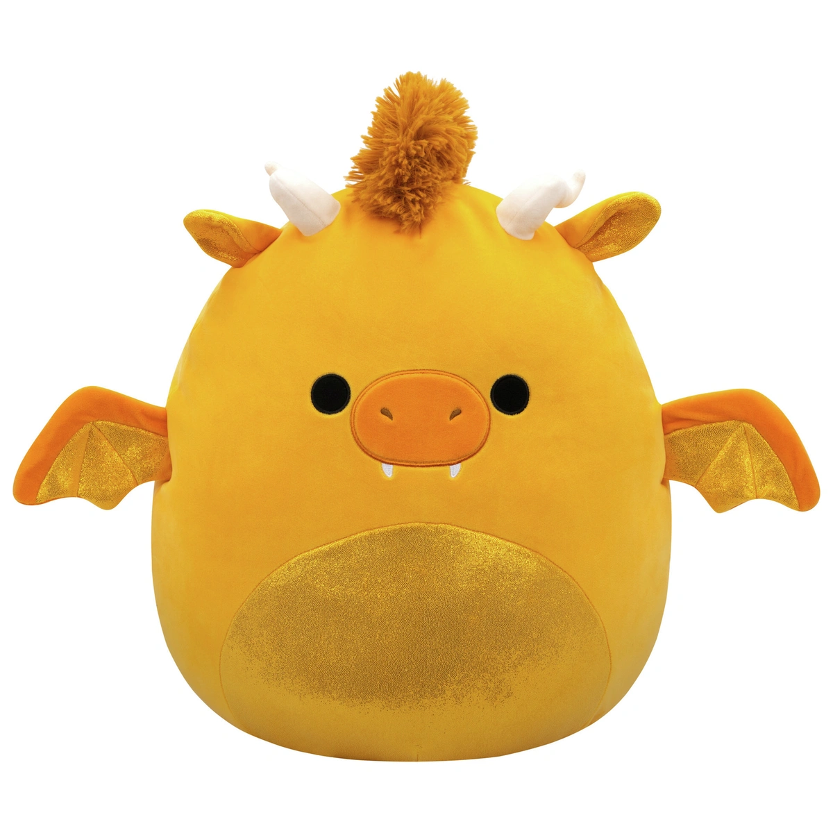 Squishmallows 16'' Gold Dragon Sparkle Plush