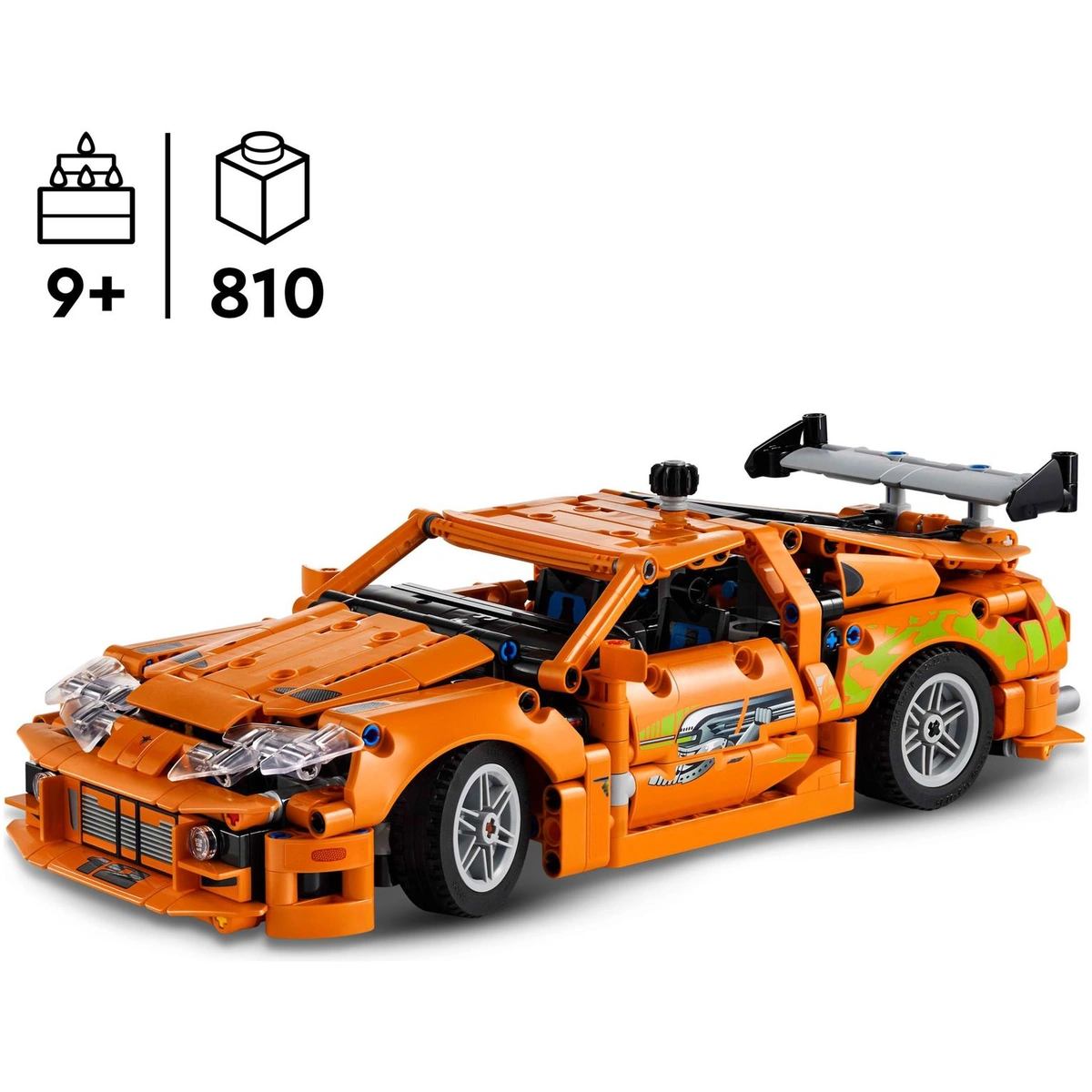 LEGO Technic Fast and Furious Toyota Supra MK4 Car Toy 42204