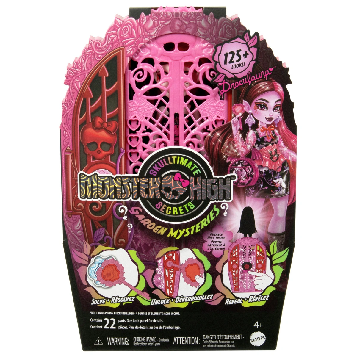 Monster High Skulltimate Secrets Draculaura Doll & Surprises