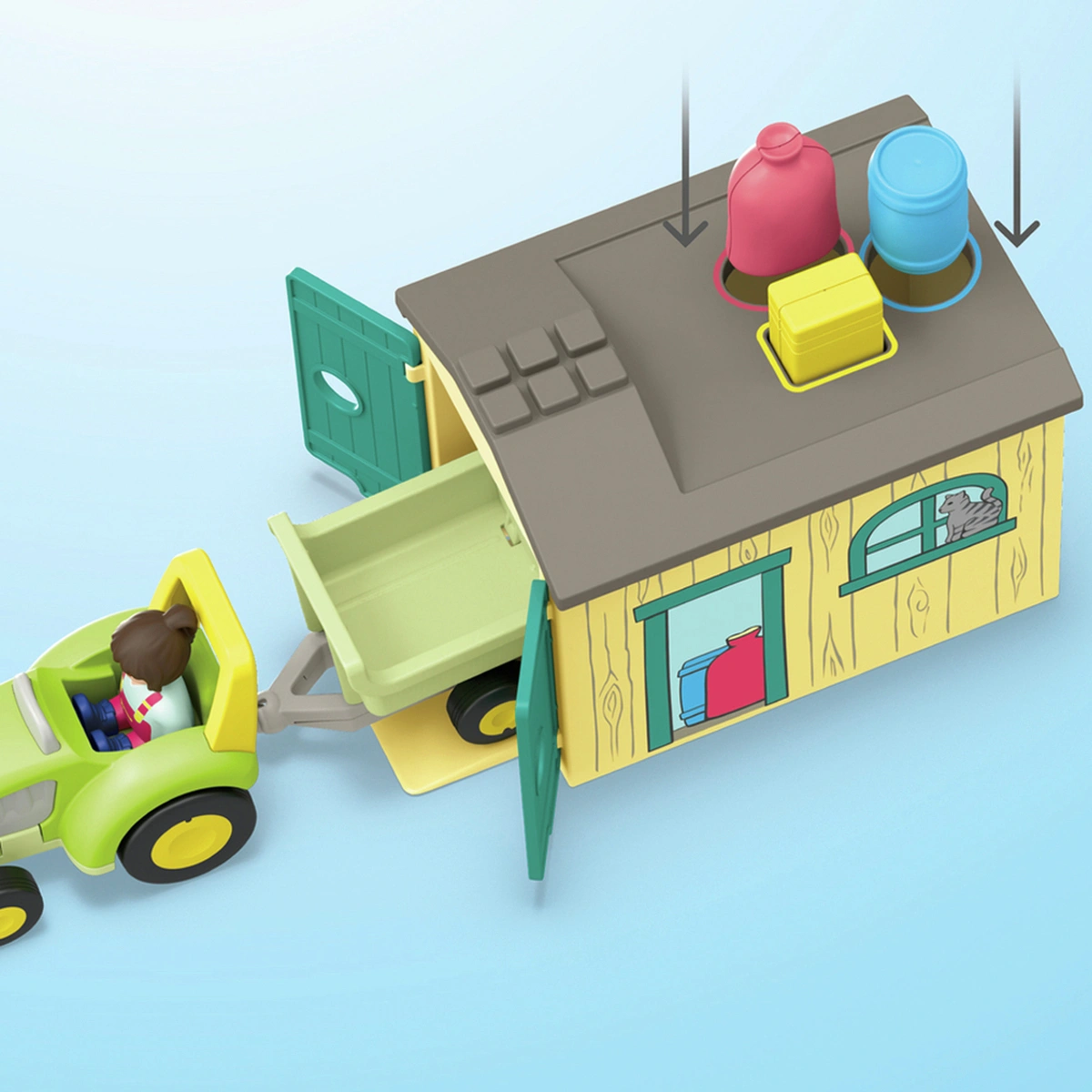 Playmobil Junior Farm Adventure With Tractor