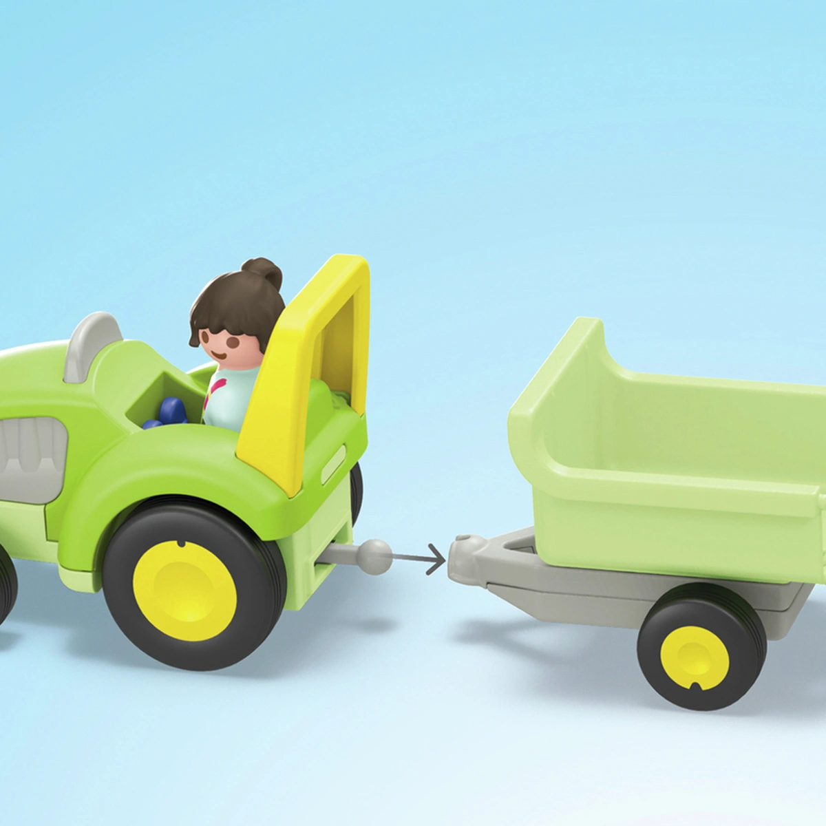Playmobil Junior Farm Adventure With Tractor