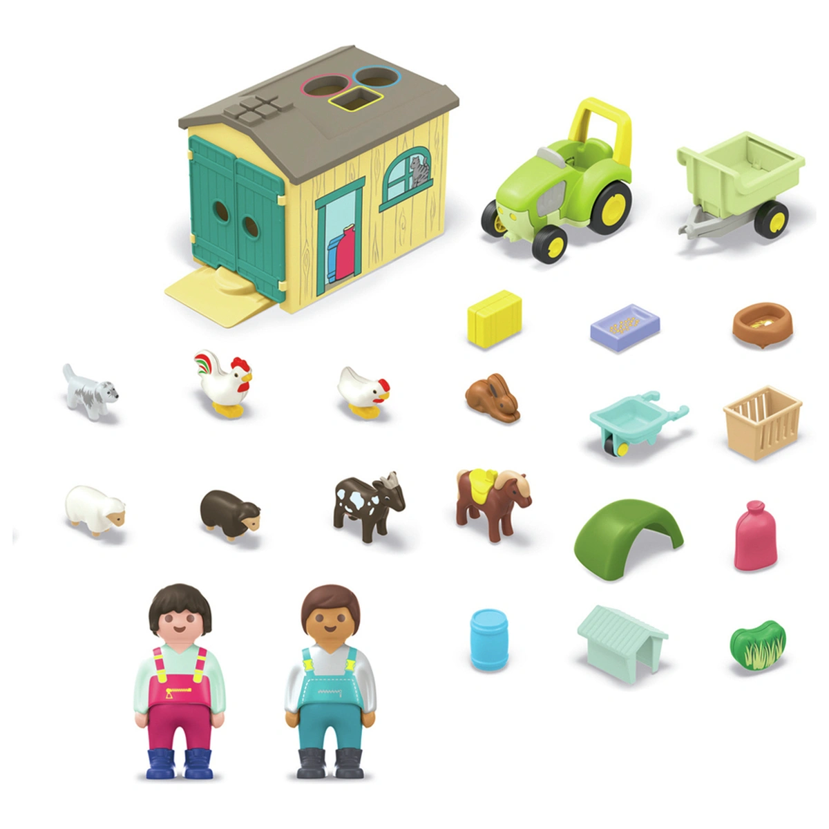 Playmobil Junior Farm Adventure With Tractor