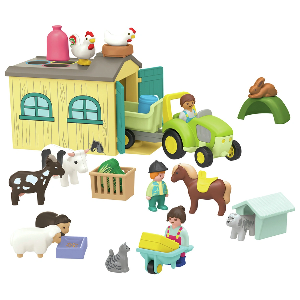 Playmobil Junior Farm Adventure With Tractor