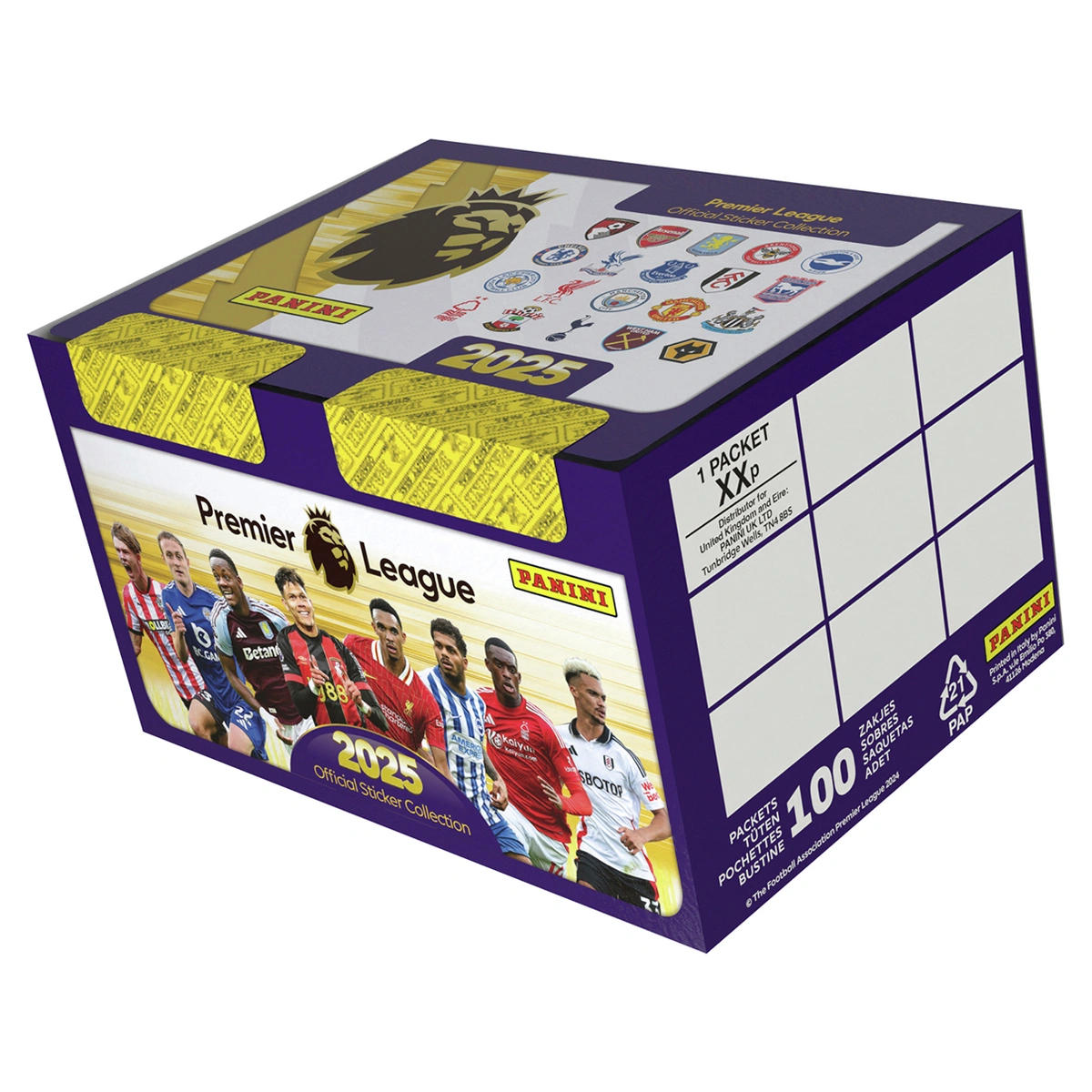Panini Premier League 2025 Sticker Collection
