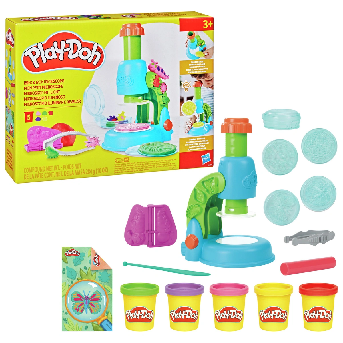 Play-Doh Wonder Glow Microscope Playset