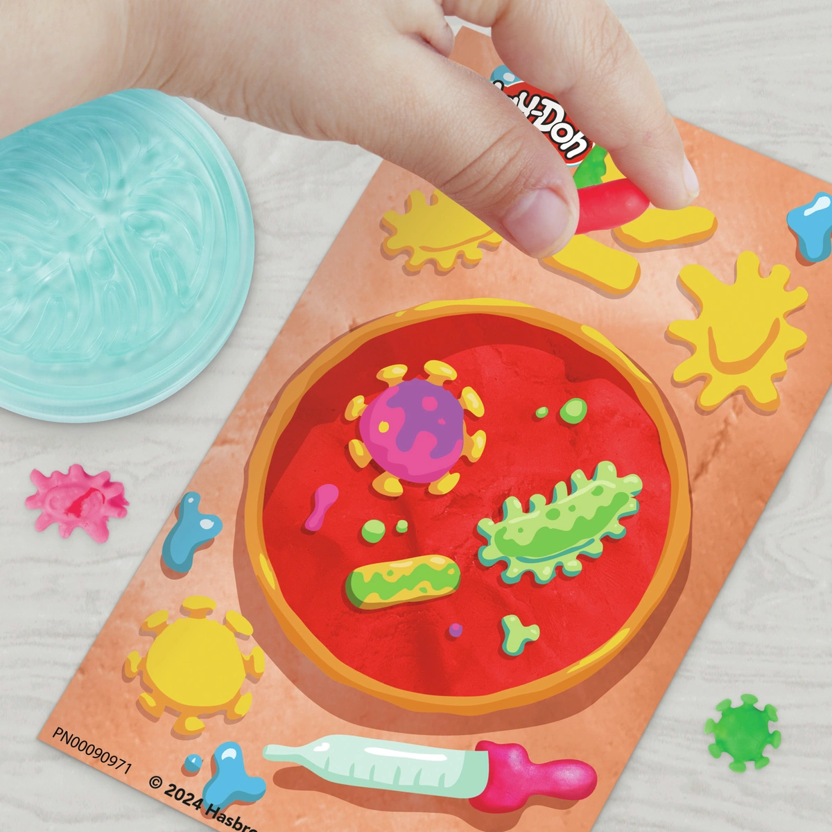Play-Doh Wonder Glow Microscope Playset