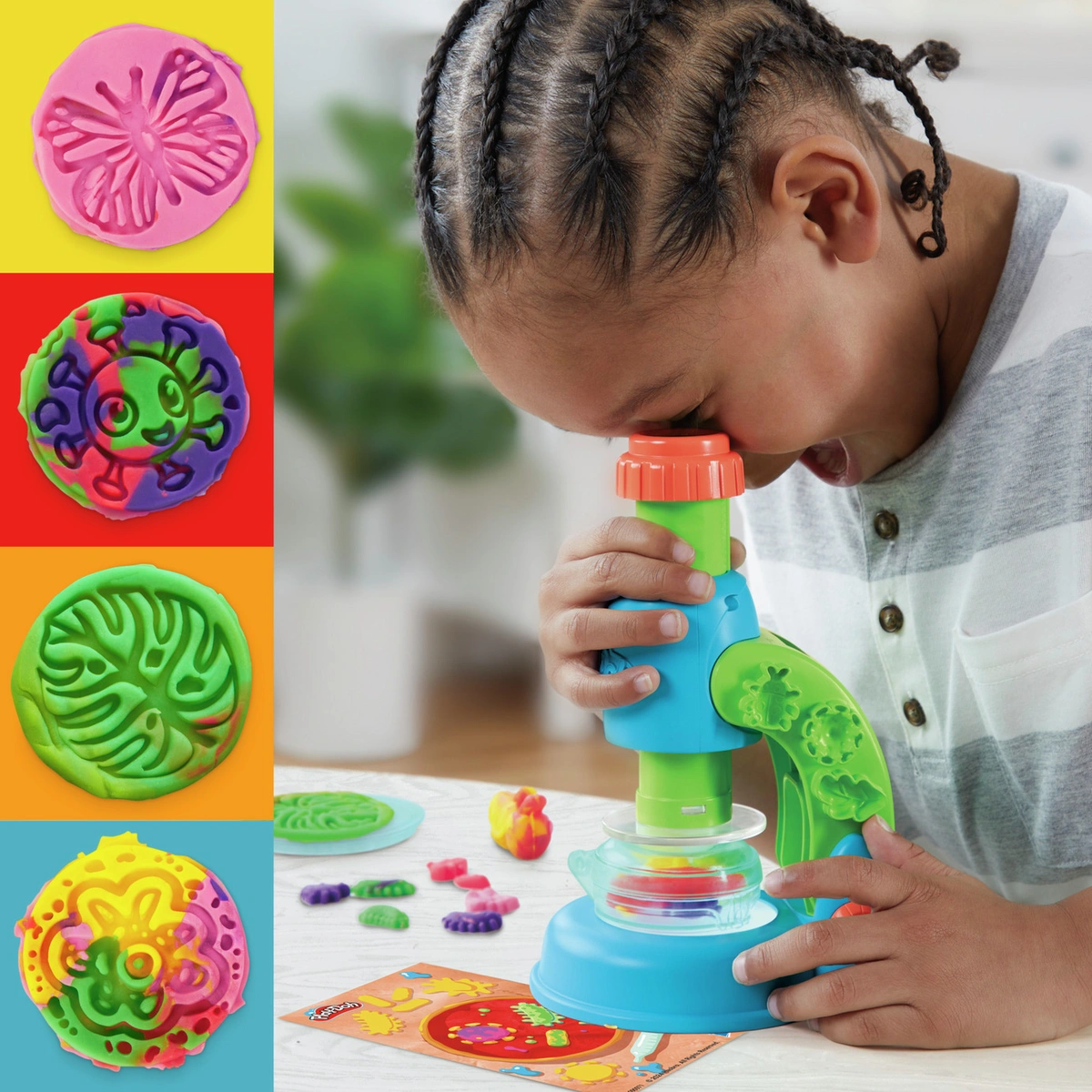 Play-Doh Wonder Glow Microscope Playset