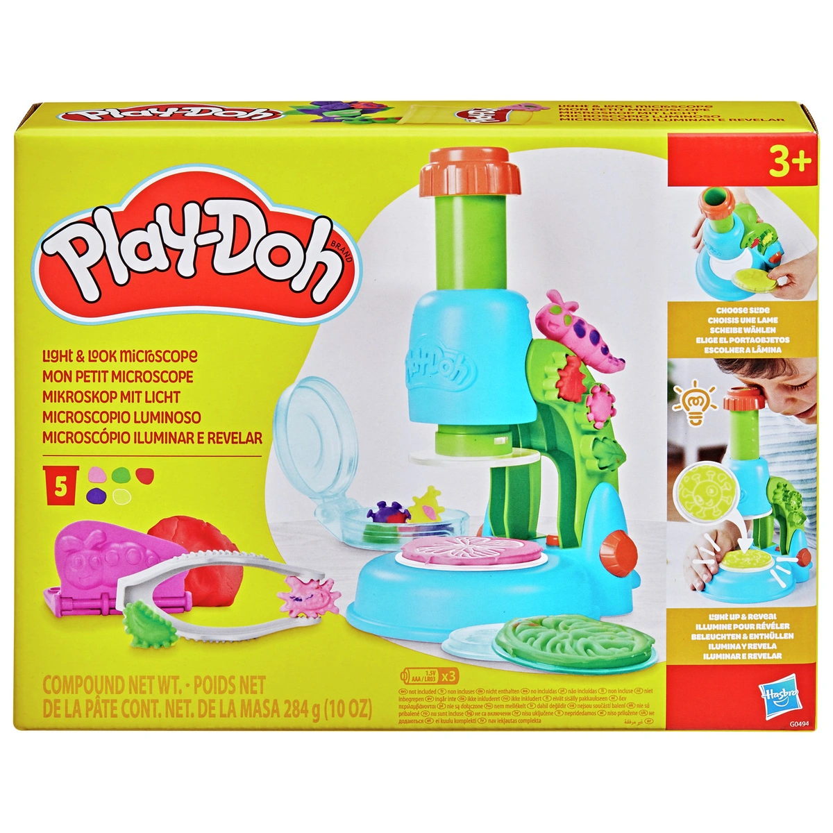 Play-Doh Wonder Glow Microscope Playset