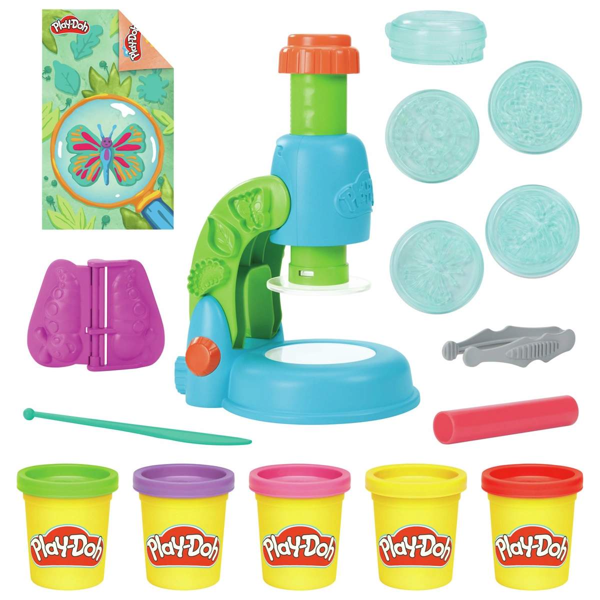 Play-Doh Wonder Glow Microscope Playset