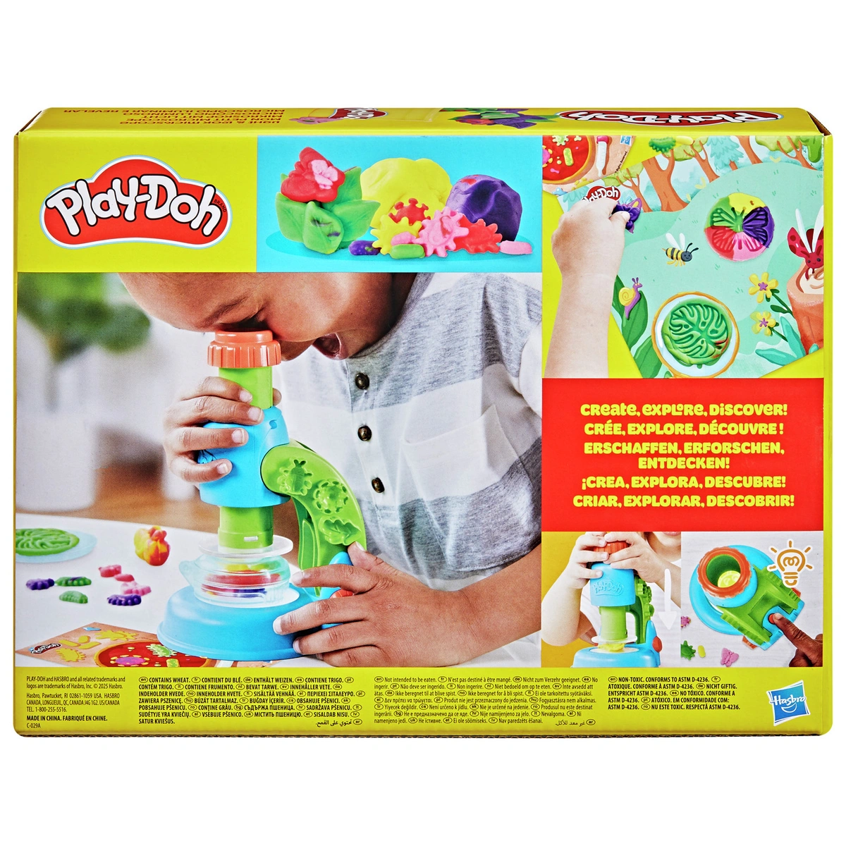 Play-Doh Wonder Glow Microscope Playset