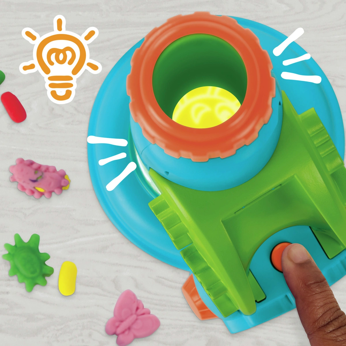 Play-Doh Wonder Glow Microscope Playset