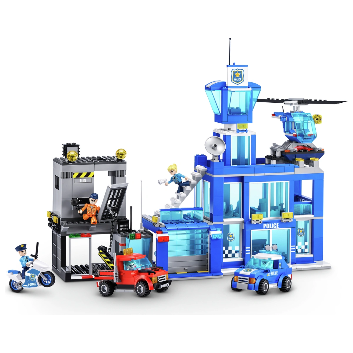 Zuru Max City 889 Police Station Playset