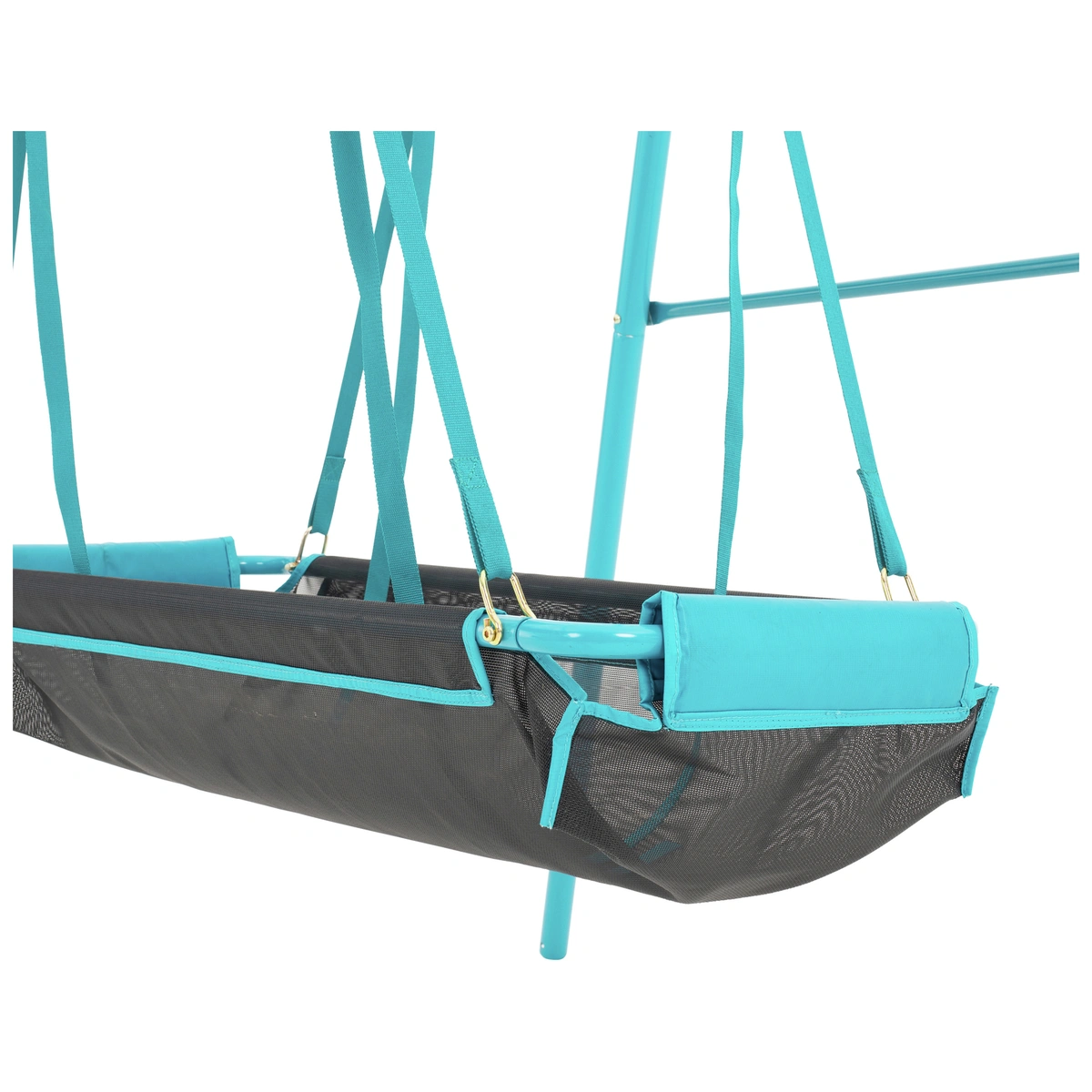 TP Blue Metal Swing Set with Pirate Boat
