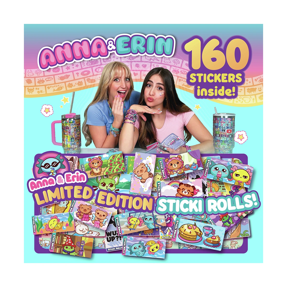 Sticki Rolls Anna & Erin BFF Bracelet Pack