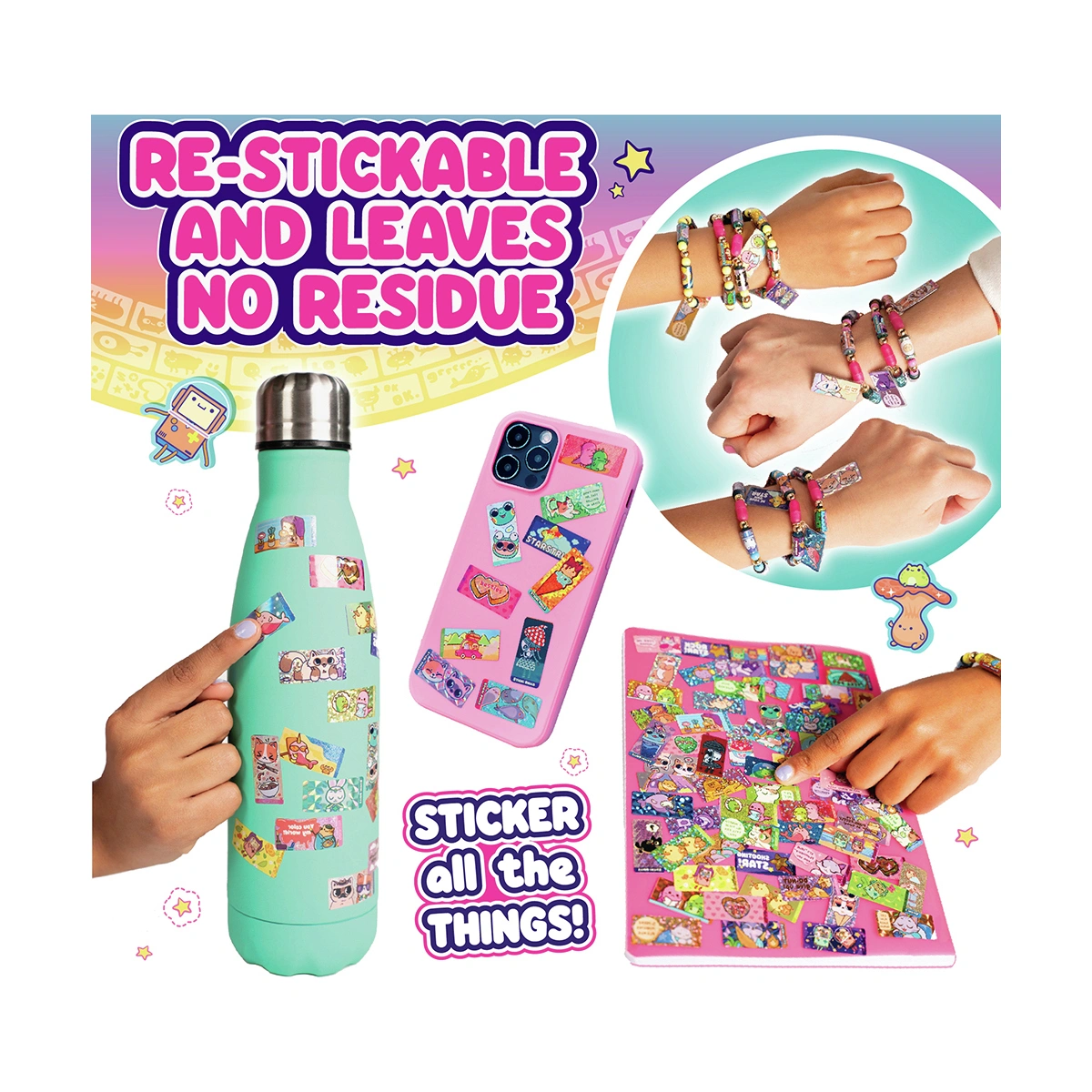 Sticki Rolls Anna & Erin BFF Bracelet Pack