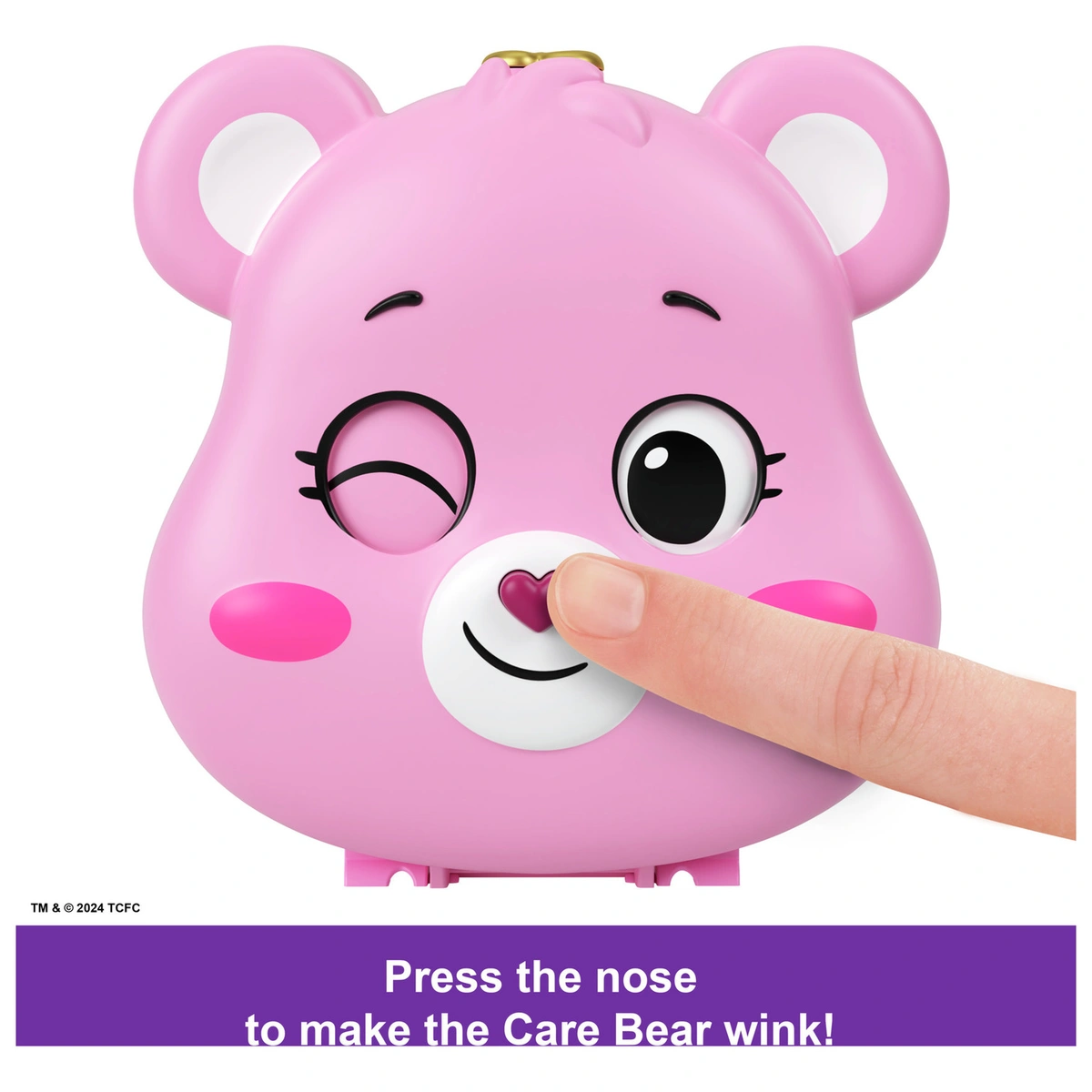 Polly Pocket x Care Bears Dolls & Playset with Toy Car