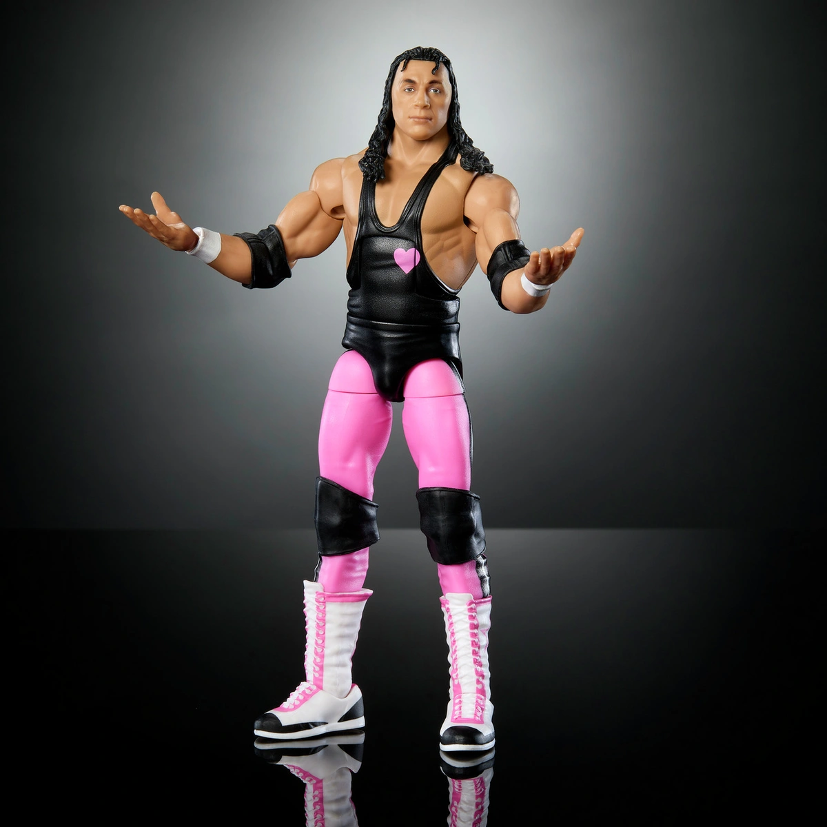 WWE Elite Premium Live Event Bret Hart Action Figure Set