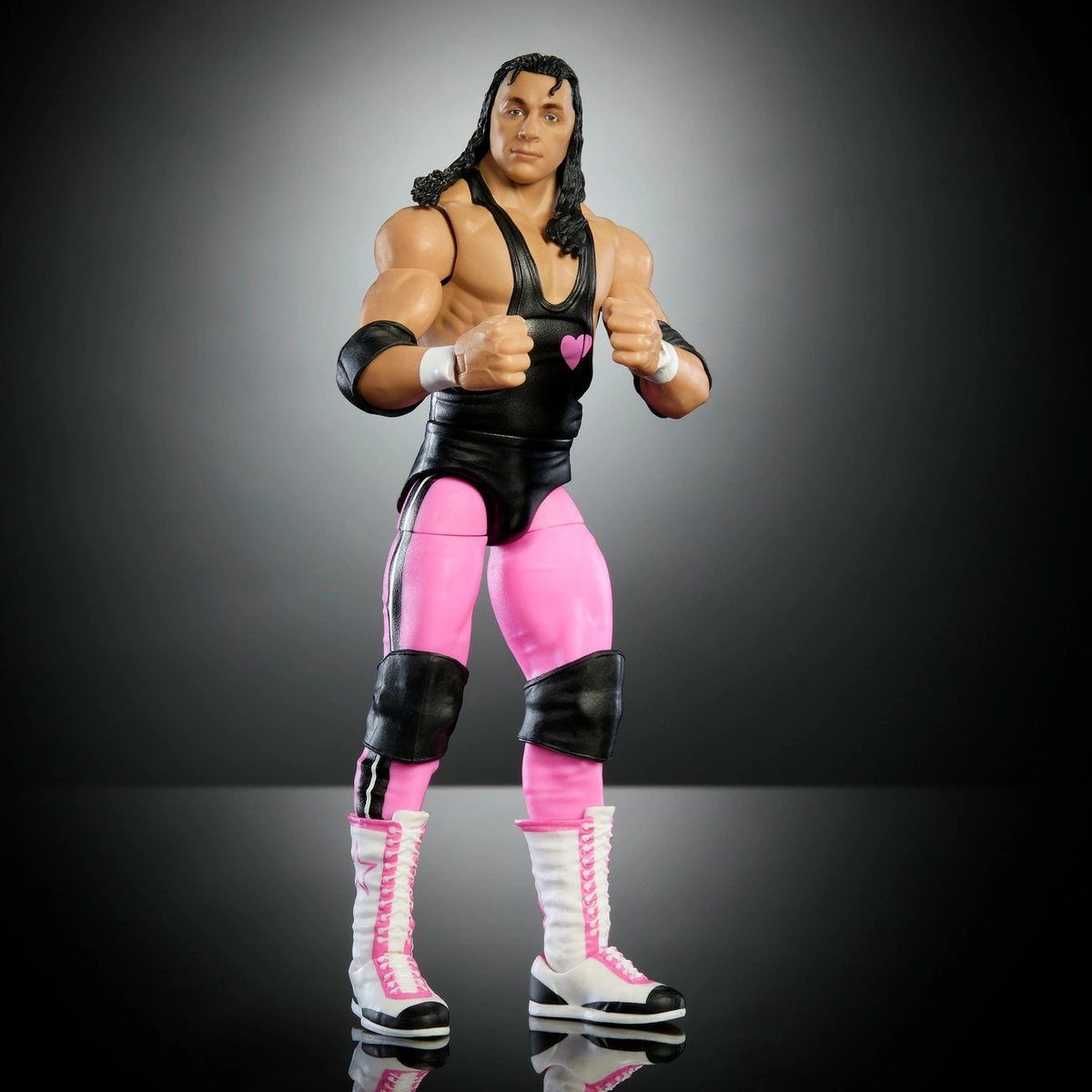 WWE Elite Premium Live Event Bret Hart Action Figure Set
