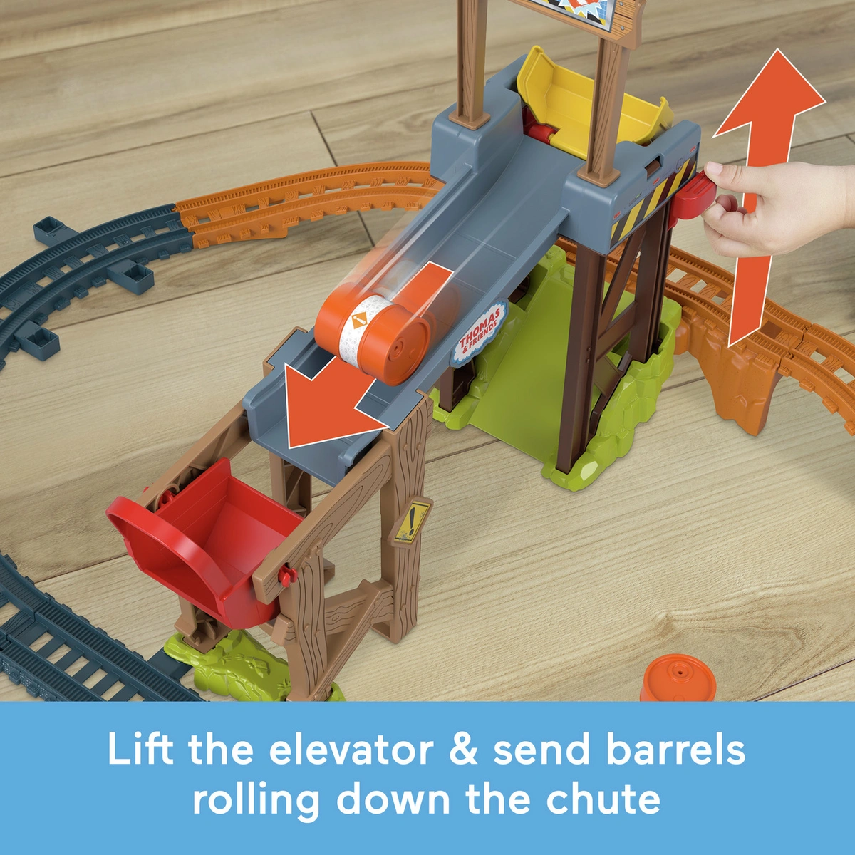 Thomas & Friends Diesel's Lift & Load Construction Train Set
