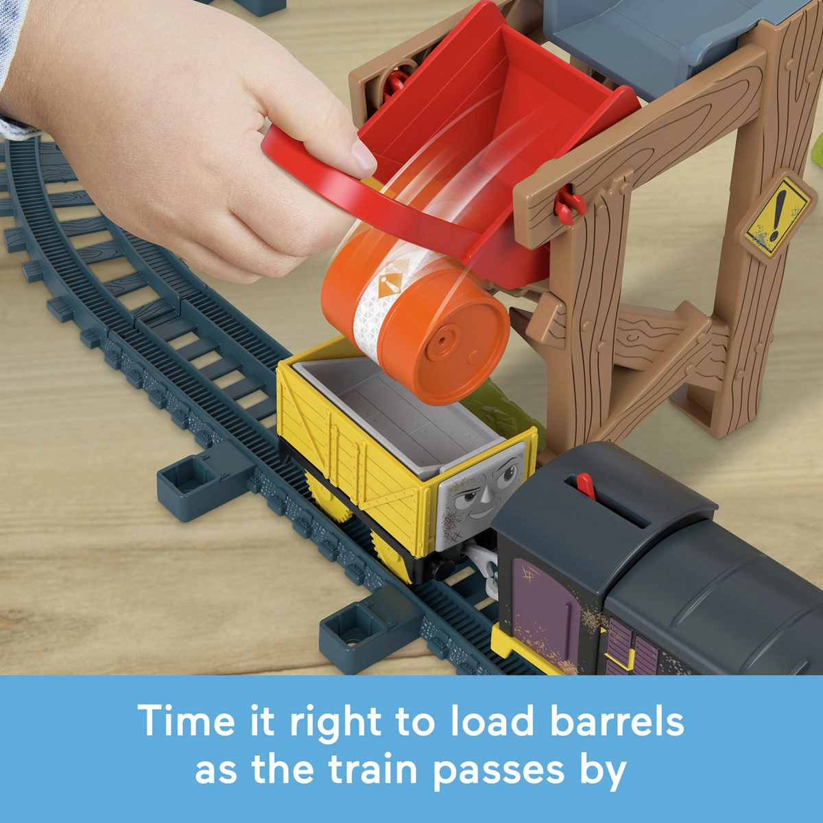 Thomas & Friends Diesel's Lift & Load Construction Train Set