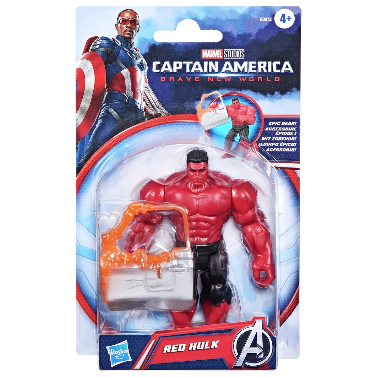 Marvel Red Hulk Endgame Legends Figure