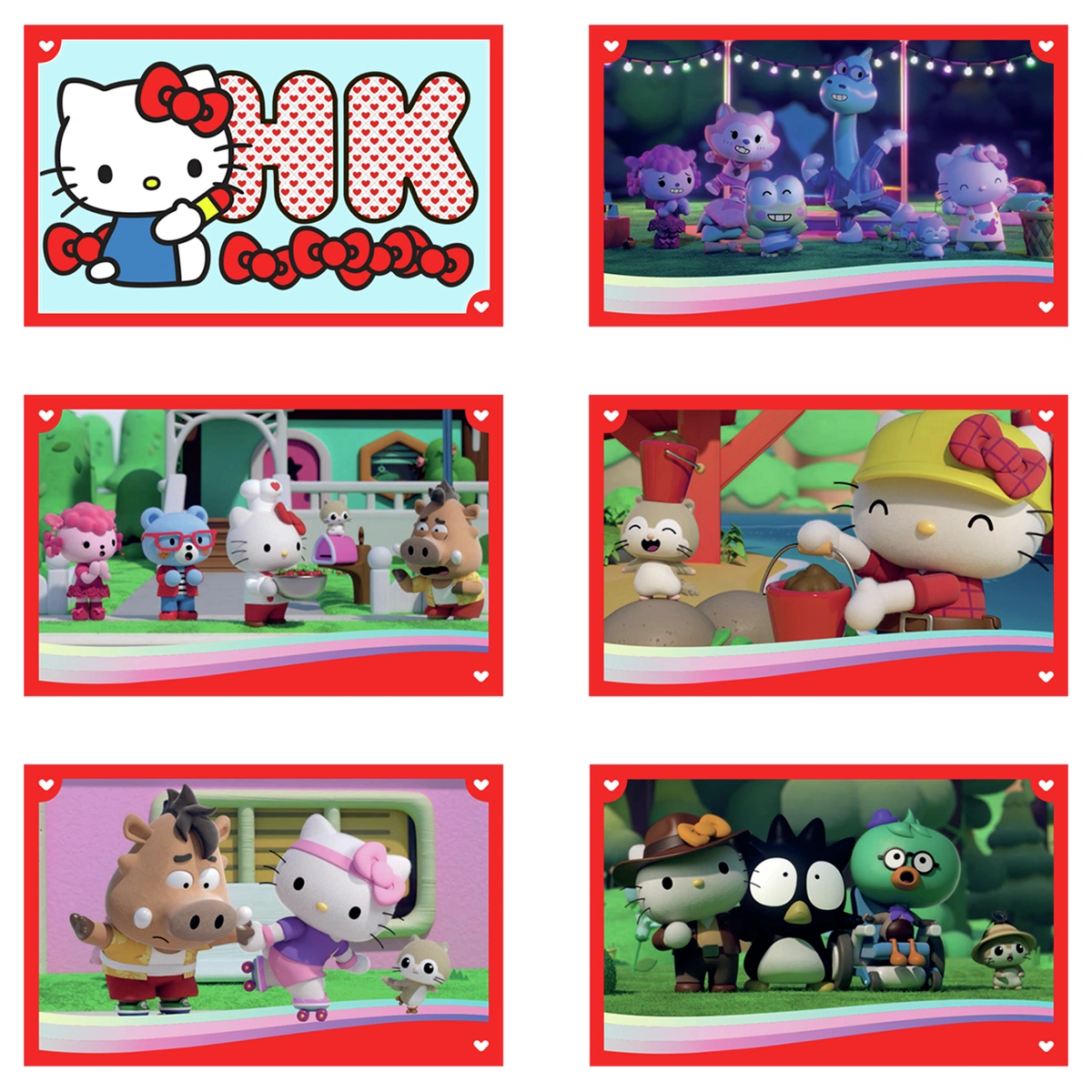 Hello Kitty Starter Sticker Collection Pack