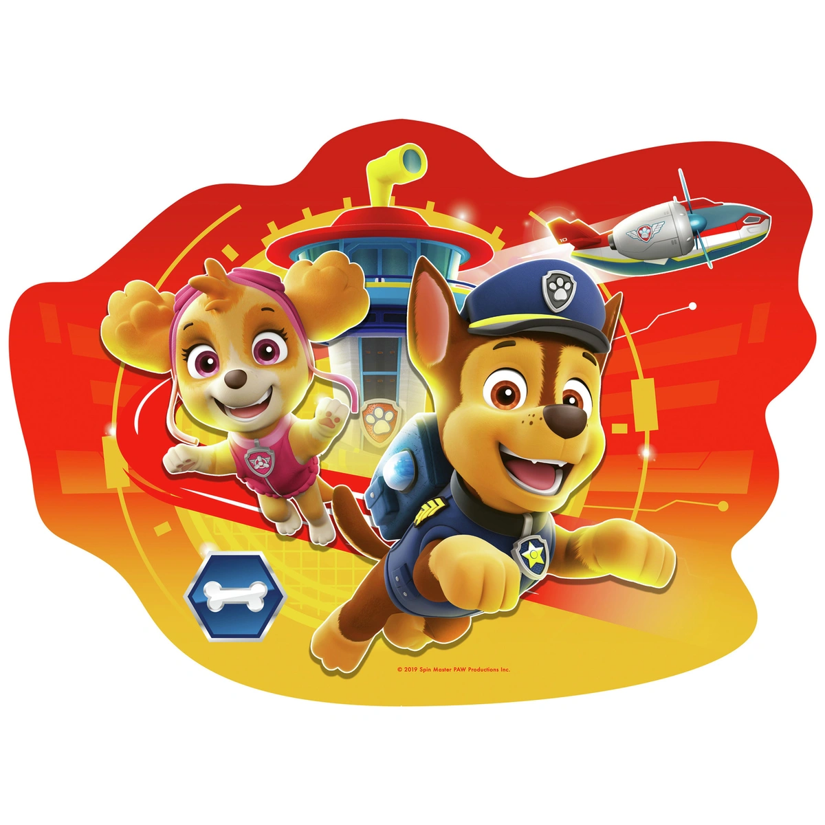 Ravensburger PAW Patrol Floor 4 Shaped Jigsaw Puzzles