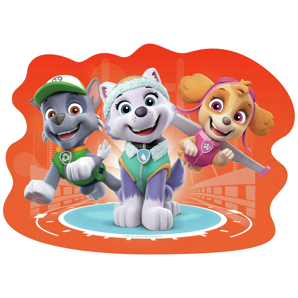 Ravensburger PAW Patrol Floor 4 Shaped Jigsaw Puzzles
