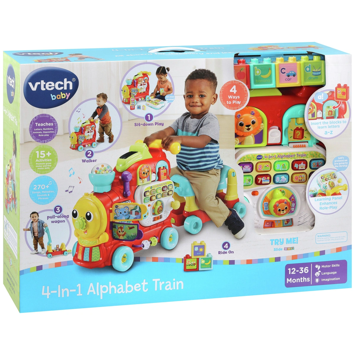 Vtech 4-In-1 Alphabet Train