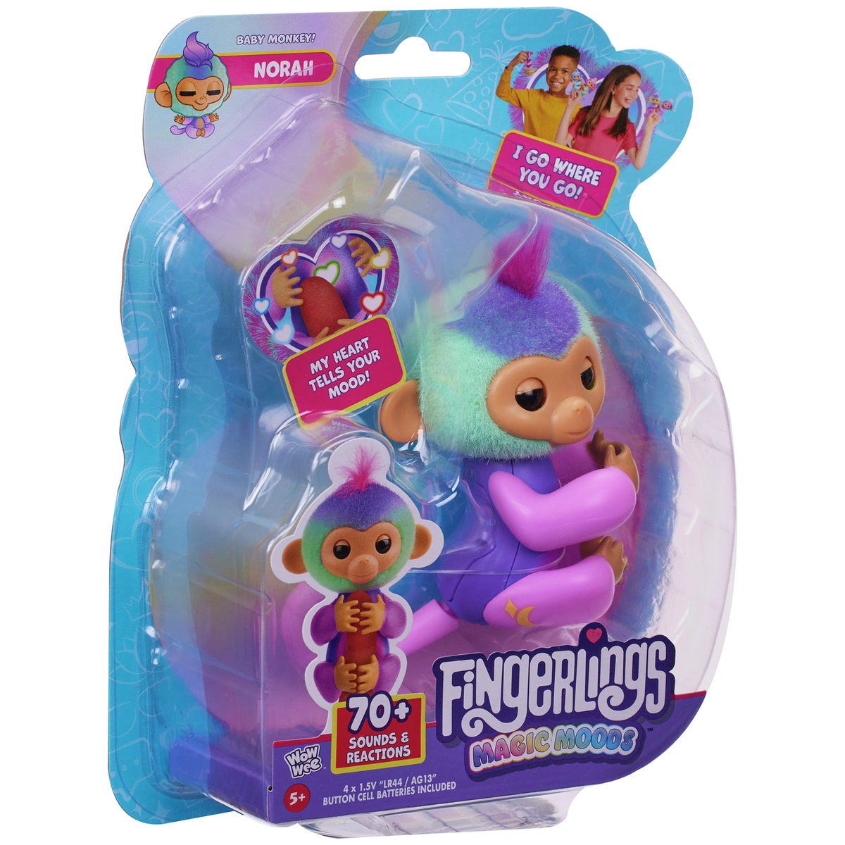 Fingerlings Magic Mood Monkey Interactive Toy