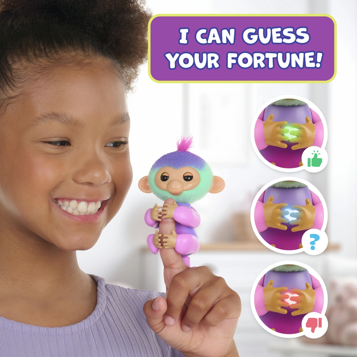 Fingerlings Magic Mood Monkey Interactive Toy
