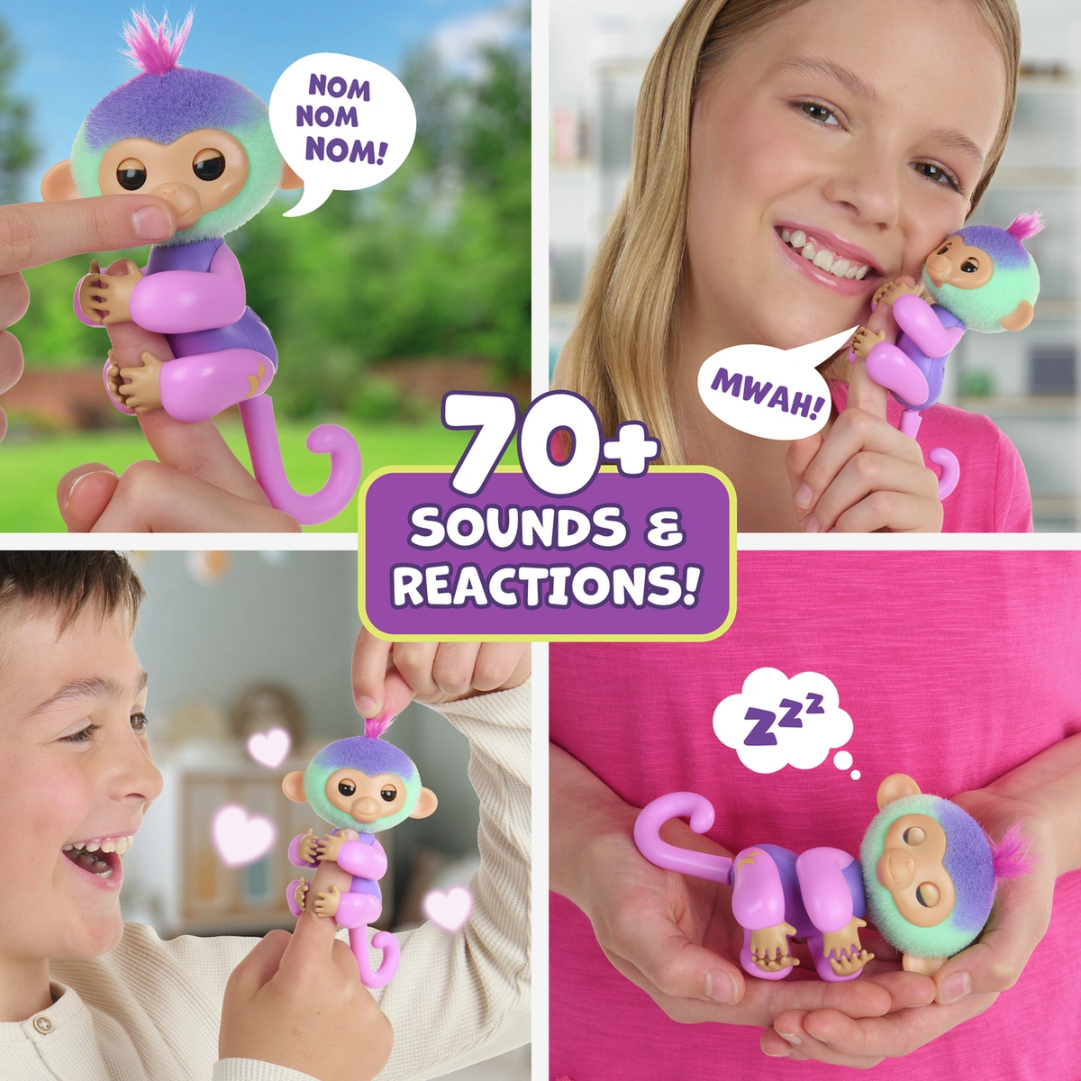 Fingerlings Magic Mood Monkey Interactive Toy