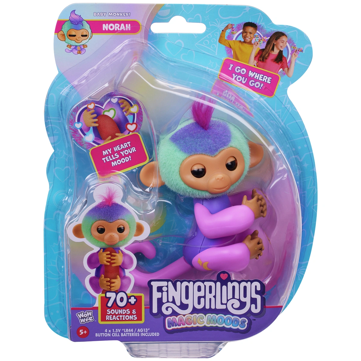 Fingerlings Magic Mood Monkey Interactive Toy