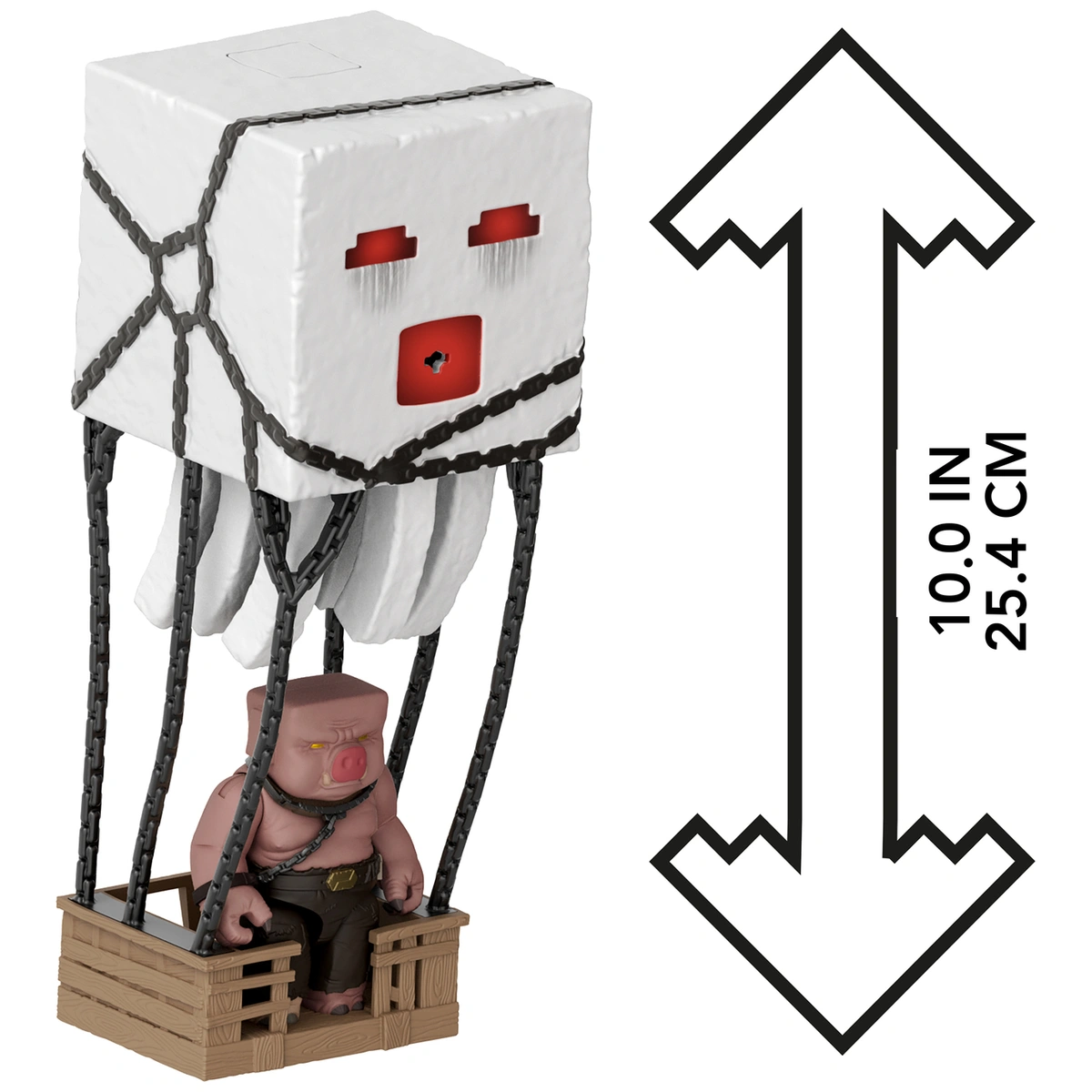 Minecraft Movie Blast Attack Ghast Action Figure Set