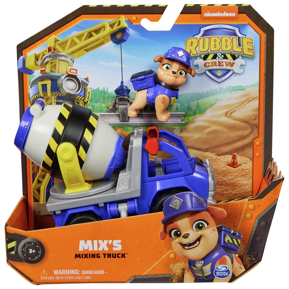 Rubble & Crew Mix's Mixing Truck