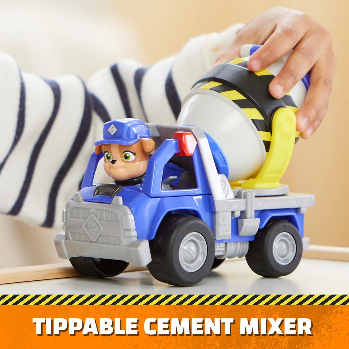 Rubble & Crew Mix's Mixing Truck