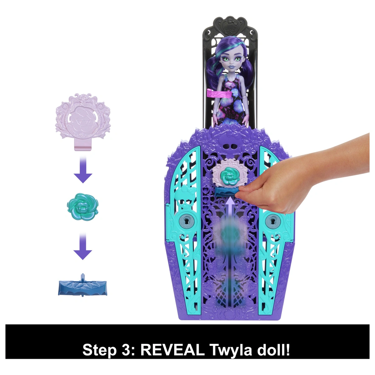 Monster High Skulltimate Secrets Twyla Doll & 19+ Surprises