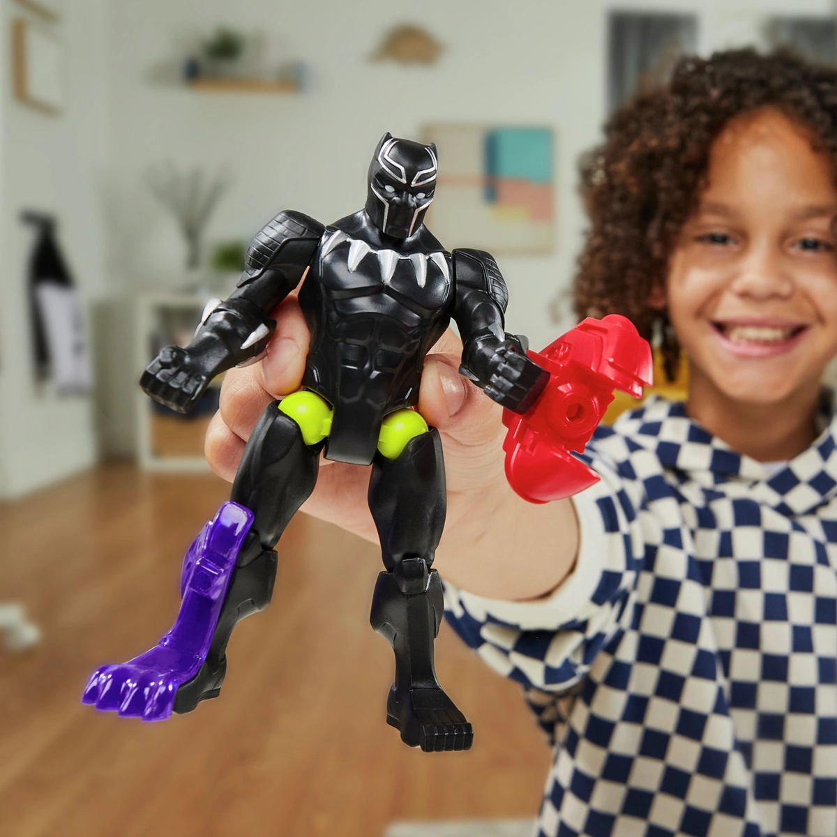 Mixmashers Marvel Black Panther Figure