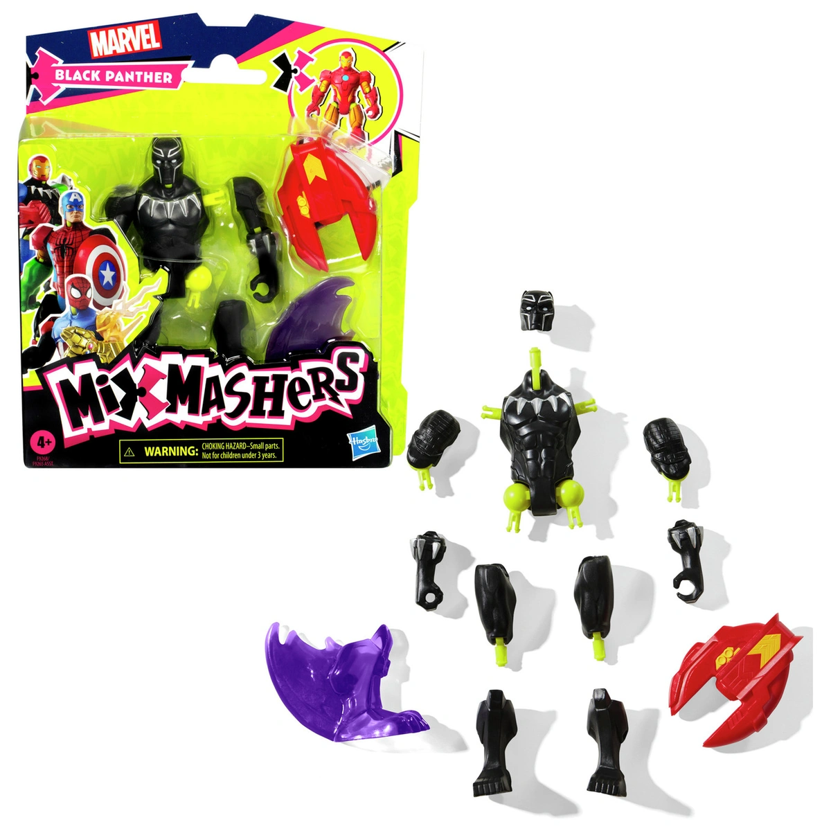 Mixmashers Marvel Black Panther Figure