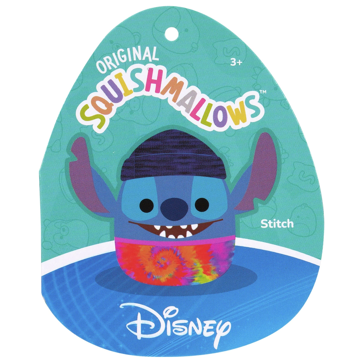 Disney Squishmallows Stitch Beanie Plush